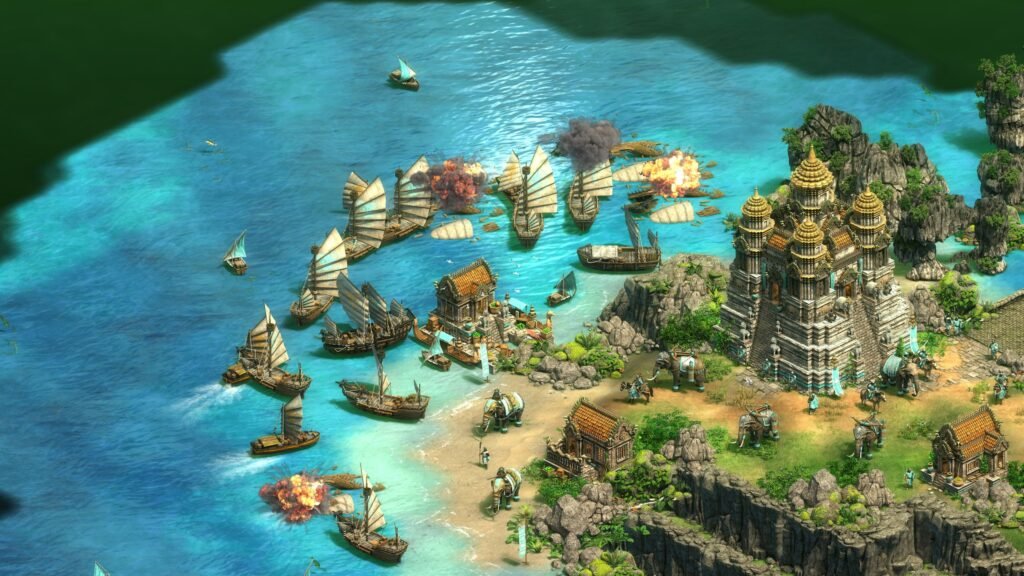 Age of Empires 2: Definitive Edition gets yet another massive update adding a new line of warships and 'significant changes' to naval mechanics