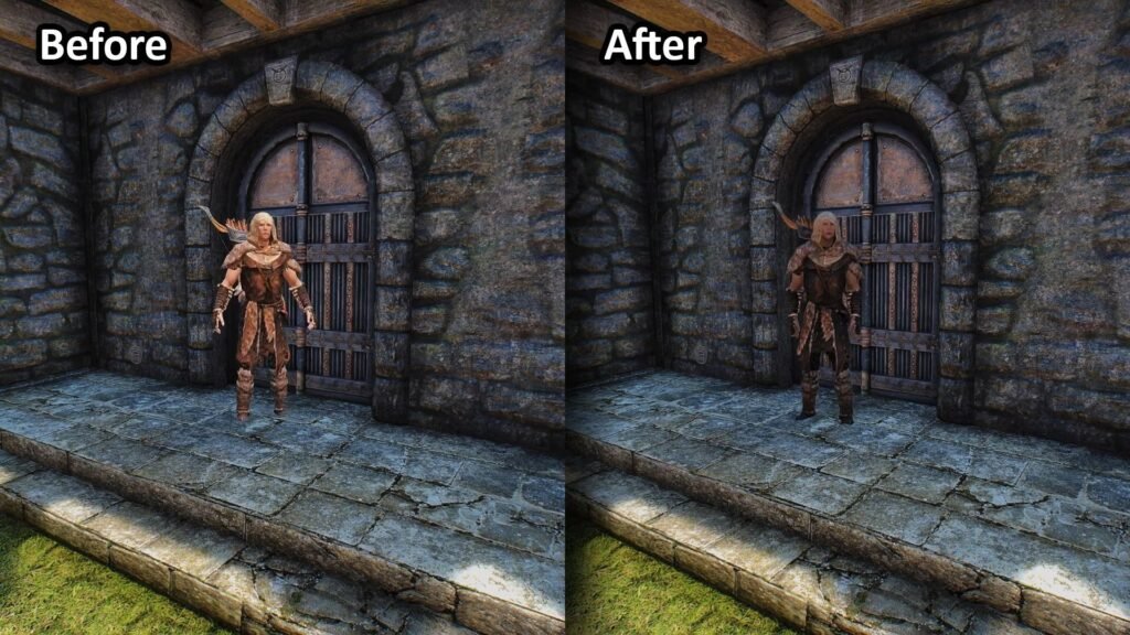 I didn't even know I was bothered by how bad Skyrim's NPCs look during the split second they're opening doors, and now a modder's pointed it out the mod to fix has become essential