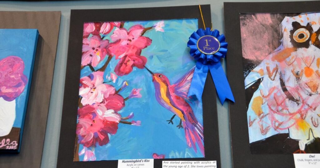 Newport Beach Student Art Exhibition enchants Central Library visitors
