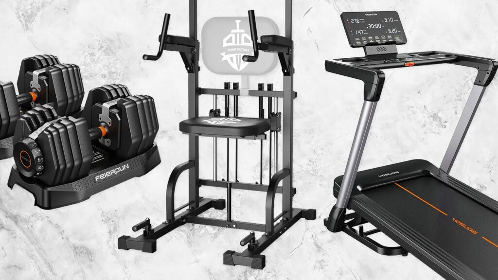 The FED Fitness Valentine's Day Sale Drops Prices on Adjustable Dumbbells, Power Towers, and Treadmills