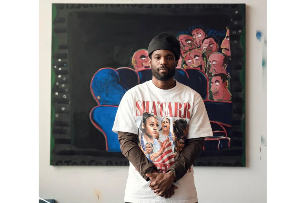 A US Navy veteran finds his niche in the art world