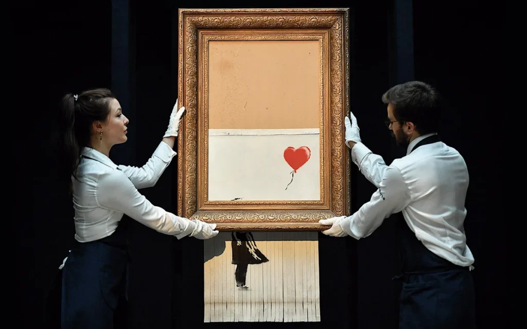 Art world grapples with an unmasked Banksy Yahoo entertainment home