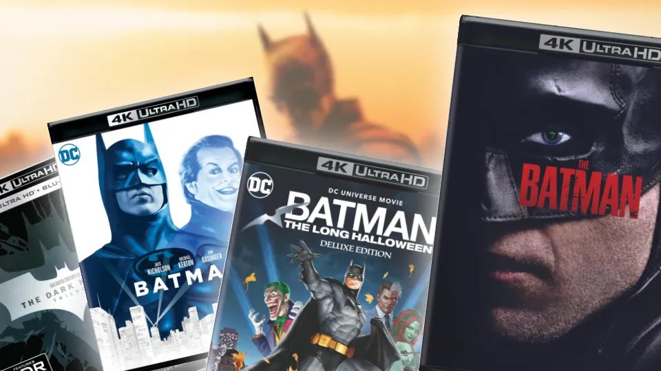 Every Batman 4K Blu-ray Movie and Collection Available Now Every Batman 4K Blu-ray Movie and Collection Available Now