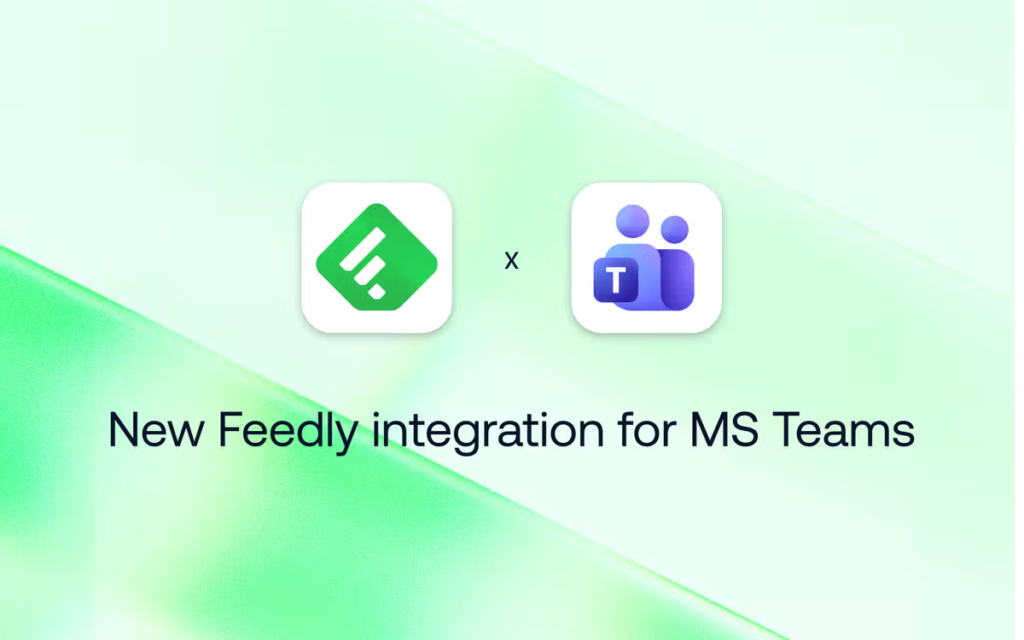 Get threat intelligence to your team fast, in the tools they already use Feedly