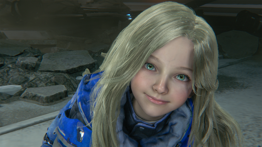 Pragmata’s devs created human-made AI slop to mimic the ‘uncanny feel’ of LLM art Pragmata screenshots