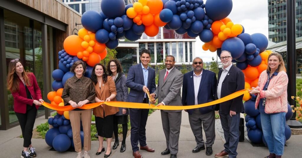 Amazon Welcomes Public to 1.75-Acre Open Space, Sculptures Near New Tower | News