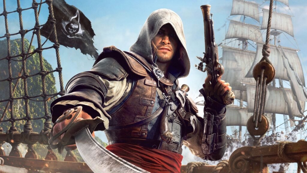 Assassin's Creed Black Flag Resynced key art (cropped)