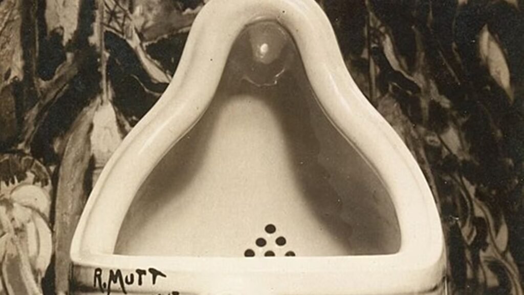Marcel Duchamp's Fountain (Wikimedia Commons)