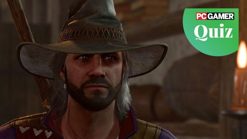 Gale wearing a hat in Baldur's Gate 3