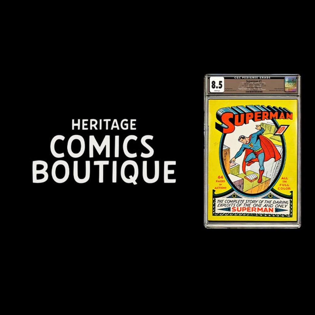 Heritage Auctions Launches Comics and Comic Art Boutique ahead of latest International Comic Art Sale – downthetubes.net