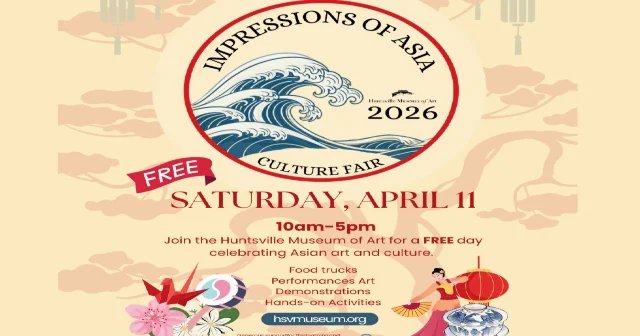 Huntsville Museum of Art putting on free event celebrating Asian art & culture | News Huntsville Museum of Art putting on free event celebrating Asian art & culture | News