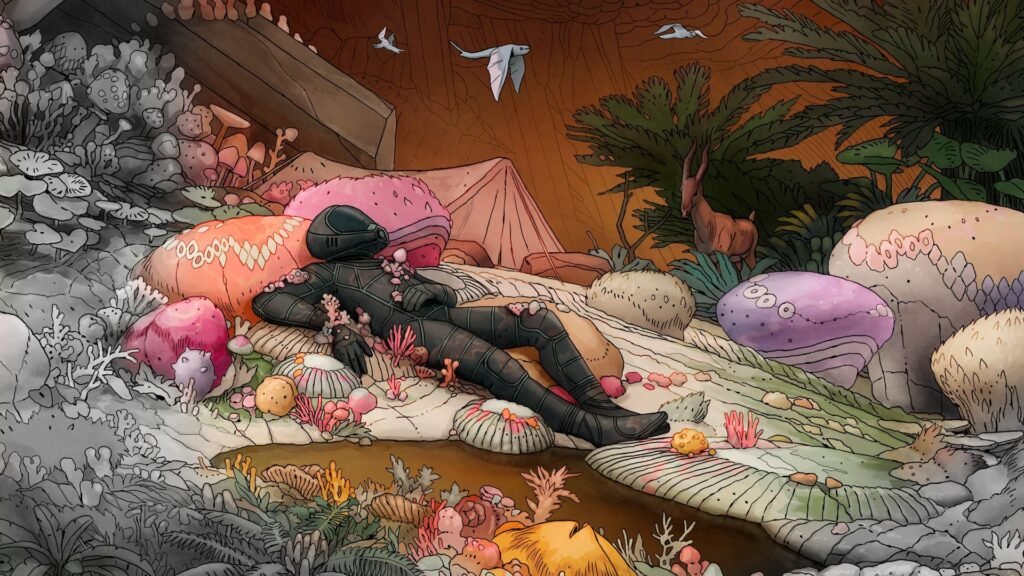 I thought this sci-fi mystery looked cool, but my interest dropped when I realized it's another multiplayer survival-crafting game