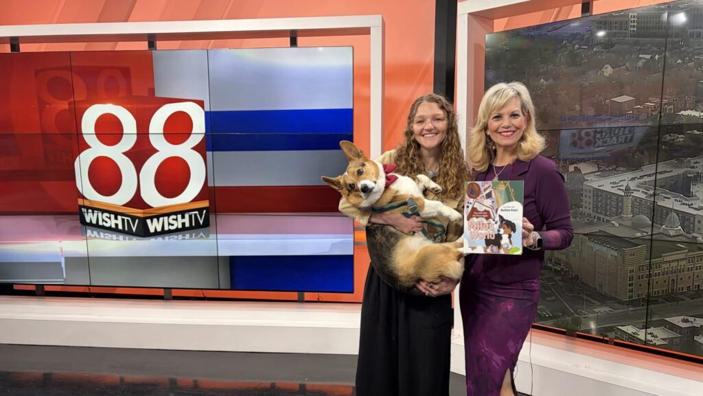 IPS nurse publishes children's book inspired by her corgi overcoming his fears - Indianapolis News | Indiana Weather | Indiana Traffic