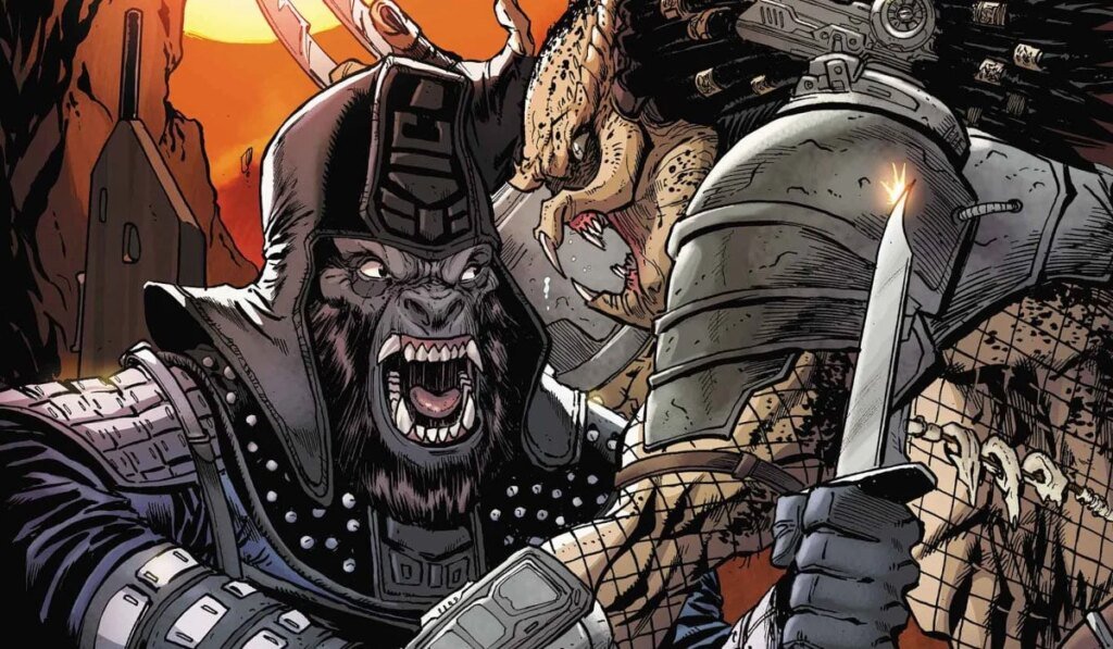 Marvel pitting PREDATOR VS. THE PLANET OF THE APES