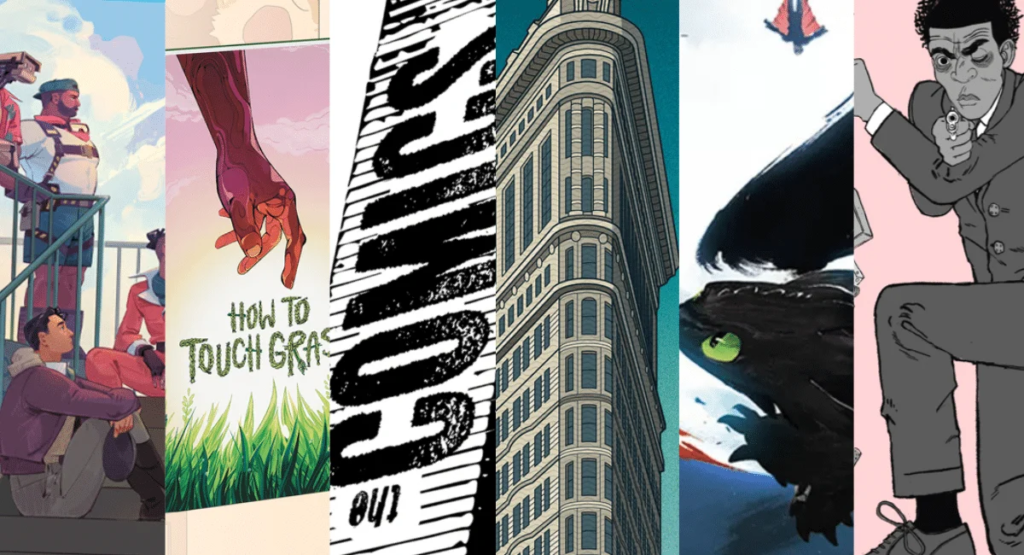 PUDDLEJUMPERS, HOW TO TOUCH GRASS, THE COMICS STAPLE, and three more projects you’ll love Diego Higuera