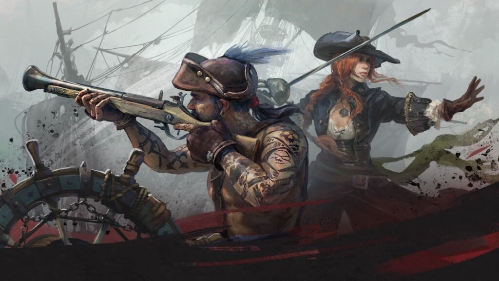 Windrose key art - two pirates