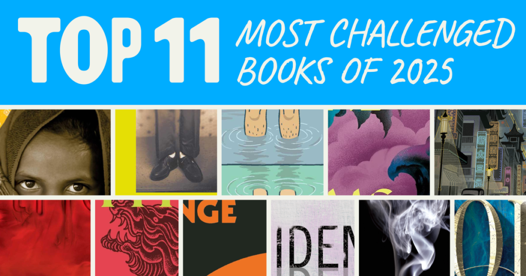 The 11 most challenged books of 2025, according to the American Library Association