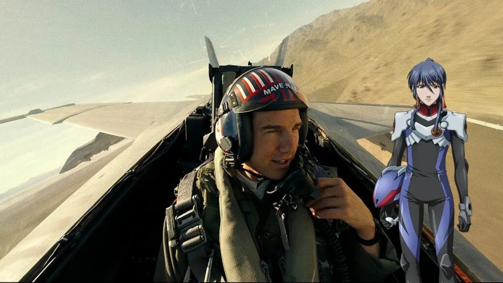 Top Gun: Maverick/Anime Crossover Takes to The Skies