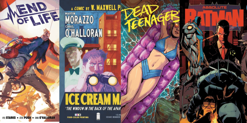 You know what’s not taxing? This week’s releases comics to buy for april 15