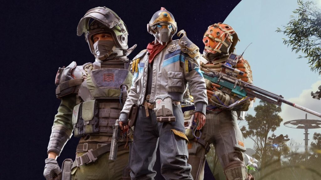 An Arc Raiders player who’s ‘sick of hearing about PvE’ has come up with a ‘Rival Gangs’ PvP mode, and it sounds sick Arc Raiders update patch notes: Three characters, standing holding weapons, wearing different cosmetic sets.