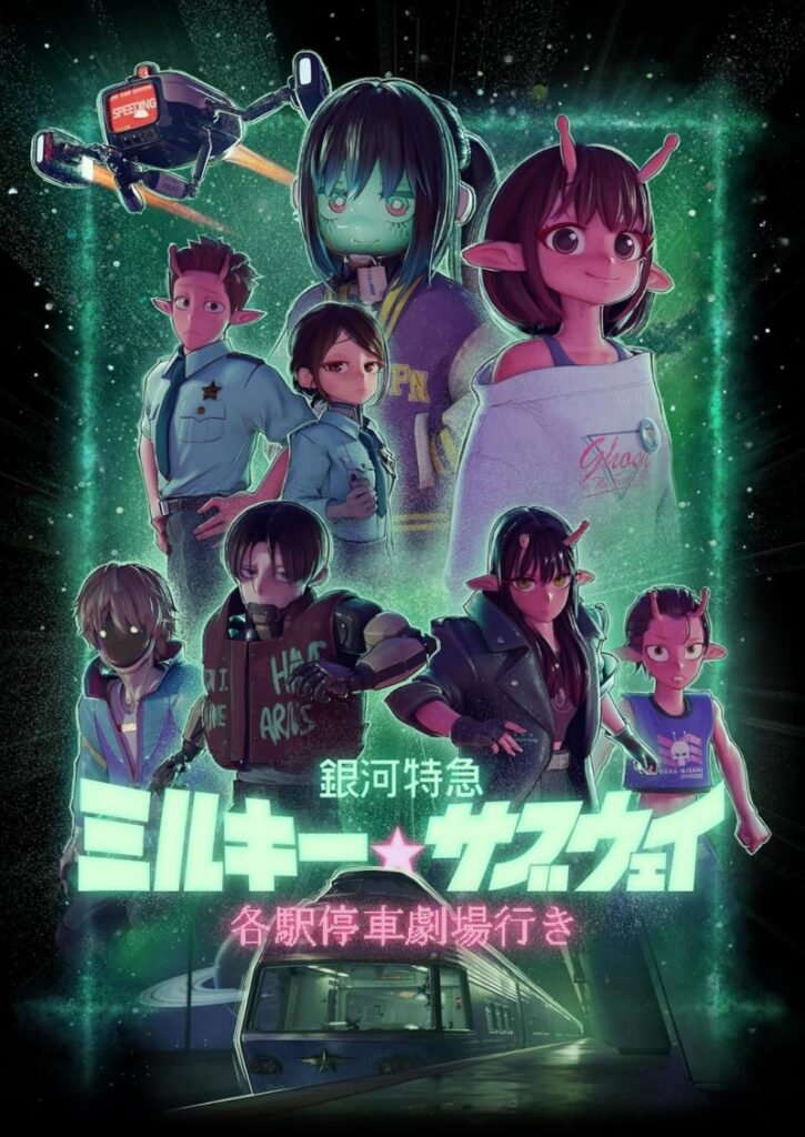 Bandai Namco Schedules ‘Galaxy Express Milky☆Subway’ English Subtitled Blu-ray Anime Release