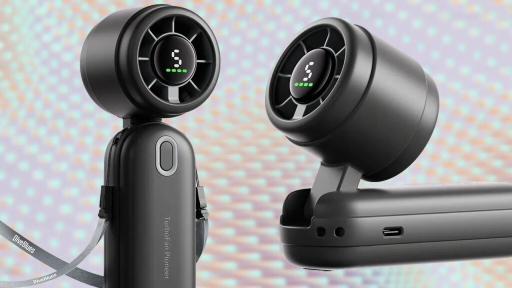 Beat the Summer Heat With This Portable Turbo Fan for Just $9