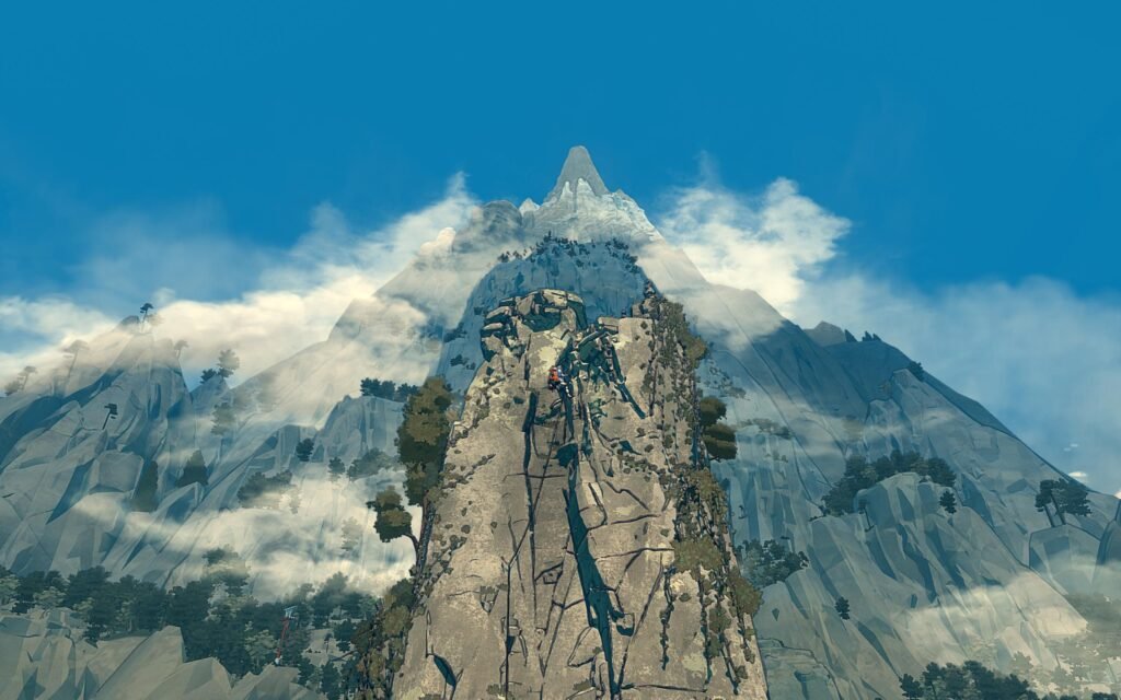 Cairn revolutionizes bragging rights, lets you print a shirt showing your playthrough ascent from an in-game menu Cairn revolutionizes bragging rights, lets you print a shirt showing your playthrough ascent from an in-game menu