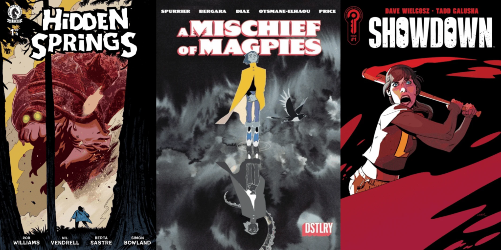 HIDDEN SPRINGS #1 leads a week of strong new series launches, and more