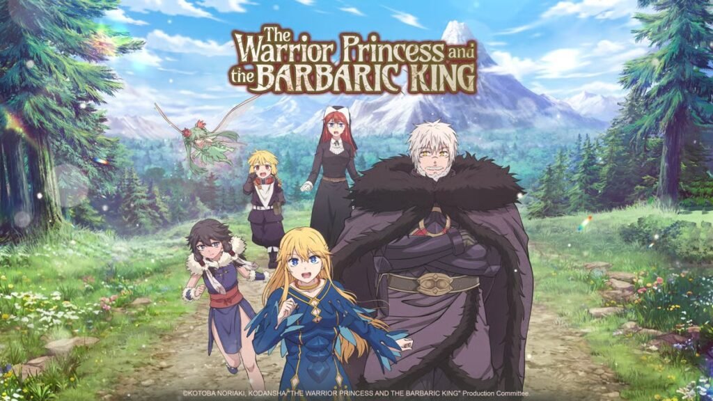 Kadokawa Schedules ‘The Warrior Princess and the Barbaric King’ Anime Blu-ray Releases