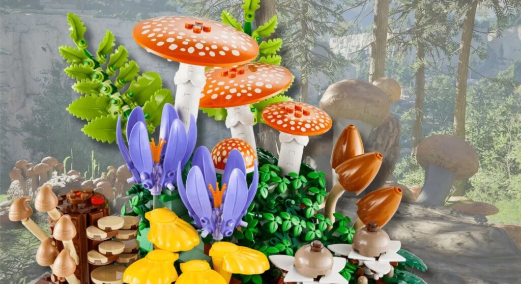 LEGO Woodland Mushrooms Set Now Up for Preorder, Out June 1