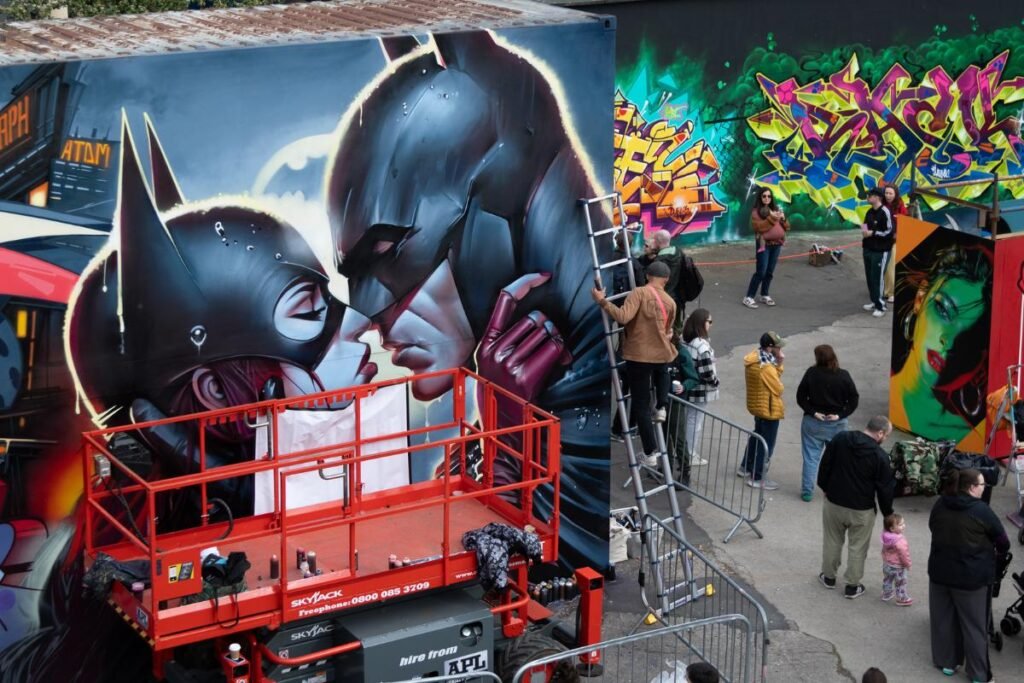 Major Glasgow street art festival marks 10th anniversary with over 4000 visitors