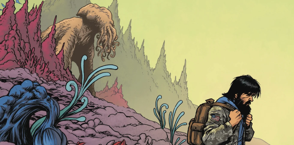 Mark Russell explores conspiracy theories galore with THE FORGOTTEN DIVINE AJ Frost