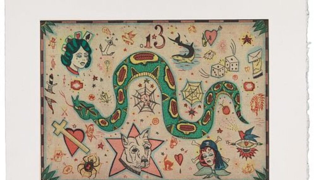 Nearly 70 Tony Fitzpatrick works will be auctioned