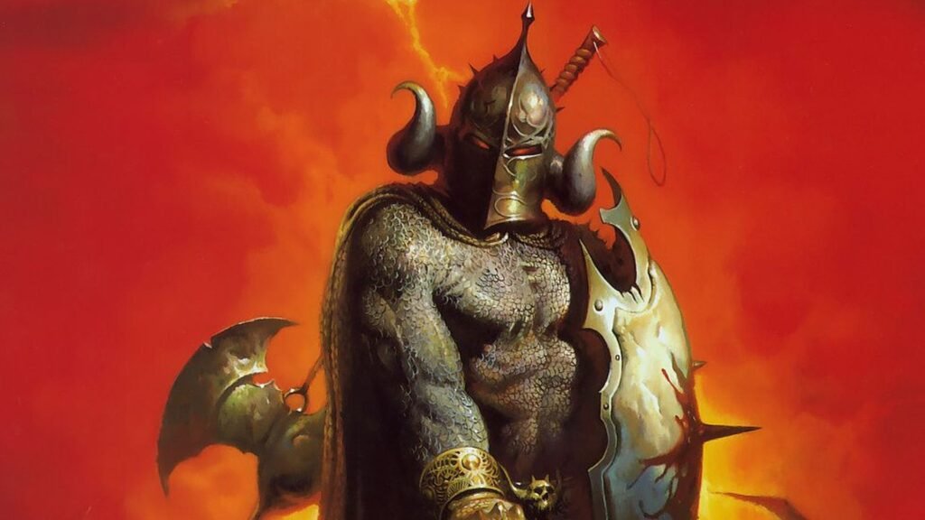 One of the first games made in the Build Engine is about to be delisted An armored warrior with red eyes from the cover art for Witchaven