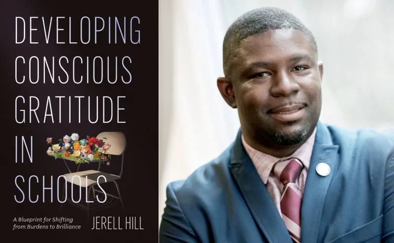 Pasadena Education Leader Dr. Jerell Hill Releases New Book on Transforming School Culture ‹ ColoradoBoulevard.net a book cover and a man smiling