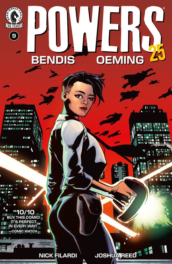Powers 25 #9 (Mahmud Asrar Variant Cover) :: Profile :: Dark Horse Comics Powers 25 #9 (Mahmud Asrar Variant Cover) :: Profile :: Dark Horse Comics