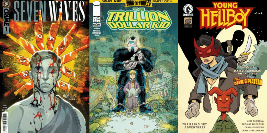 SEVEN WIVES #1 marks a great debut for IDW’s crime imprint, and more Seven Wives