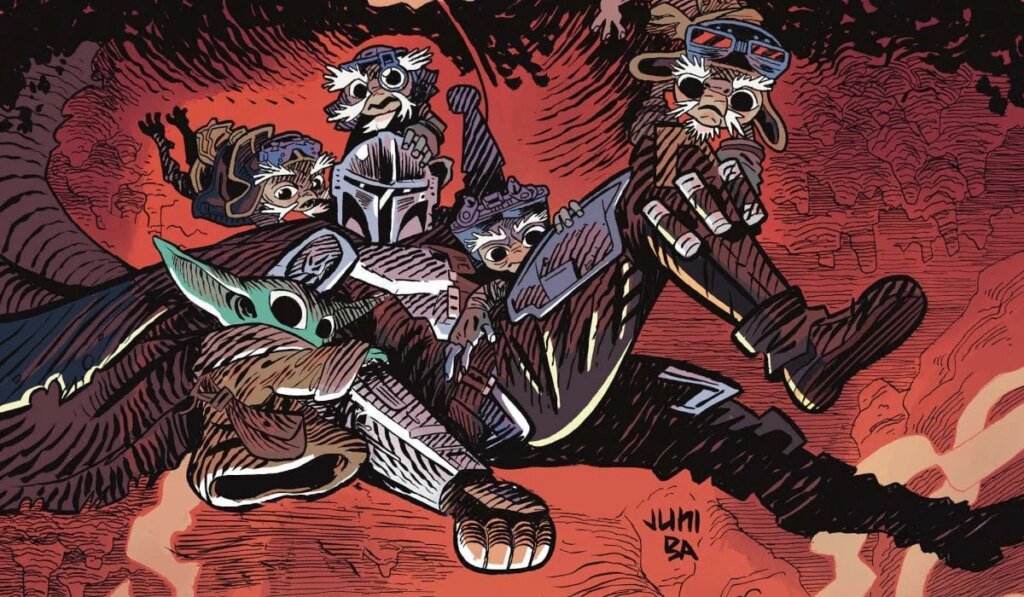 THE MANDALORIAN AND GROGU head to Papercutz