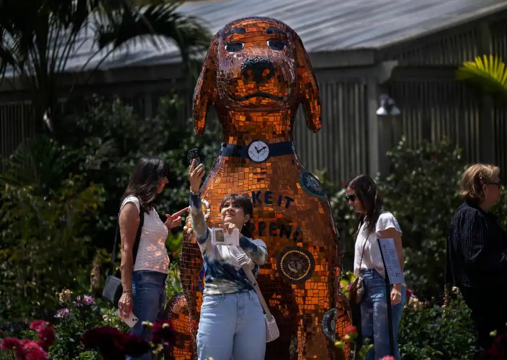 The dogs are out at the Sherman Library & Gardens – Orange County Register
