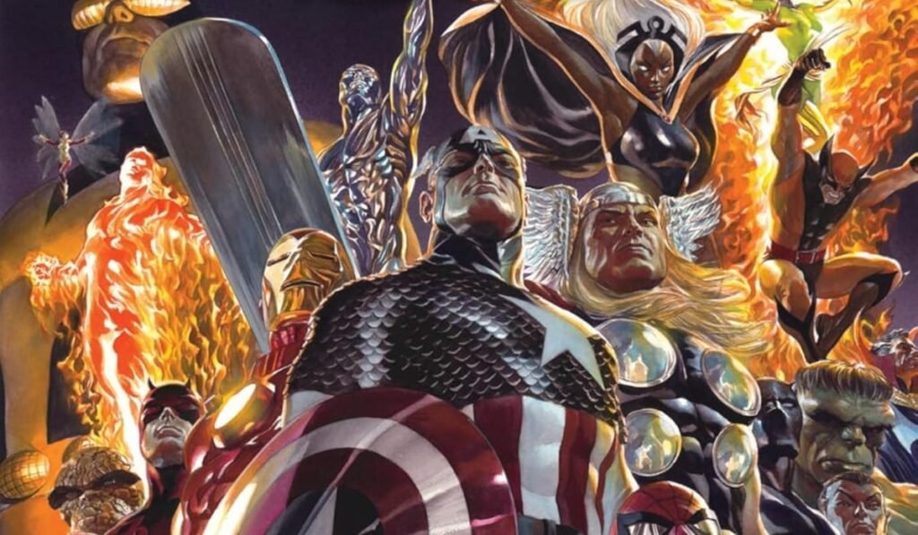 The special Lunar edition of Alex Ross's Marvel Dimensions