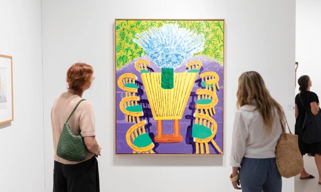Across Art Basel, the art world celebrates David Hockney - The Art Newspaper
