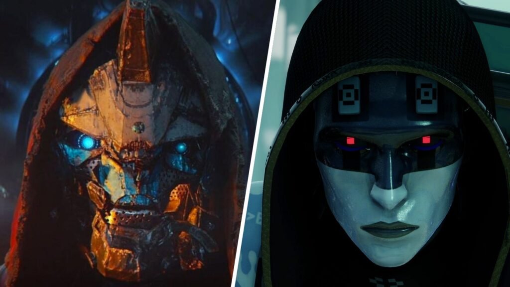 Before you place all the blame on Sony, former Destiny 2 CM says Bungie was ‘very close to shutting its doors’ before the buyout A vertically split image, with an injured Cayde-6 from Destiny 2 on the left, and the Assassin from Marathon on the right, both looking directly ahead.