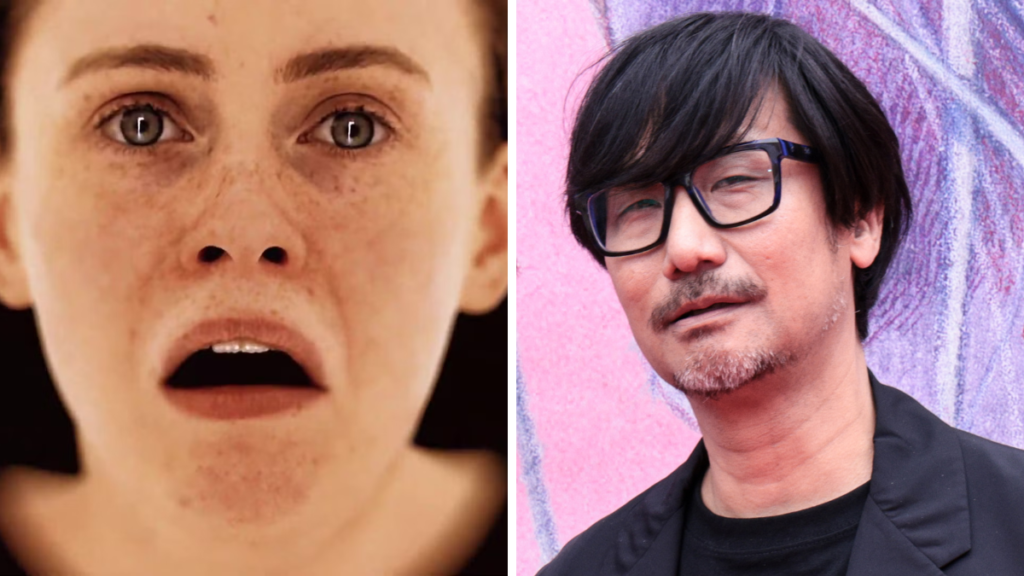 Big companies told Hideo Kojima he’s ‘crazy’ for making OD: ‘it’s something that no one has ever seen before’ A still from OD's trailer alongside a portrait of Hideo Kojima