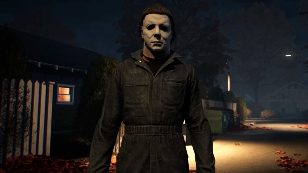 Halloween teases single-player slash ’em up campaign in grisly new trailer Michael Meyers standing in the middle of the street in Halloween: The Game