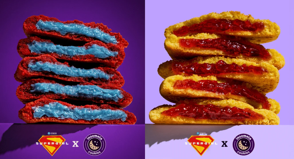 Look out! Insomnia Cookies unveil limited edition Supergirl treats