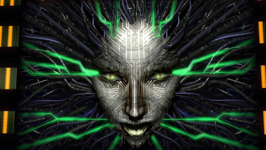 Shodan, as seen in System Shock 2's 25th anniversary remaster