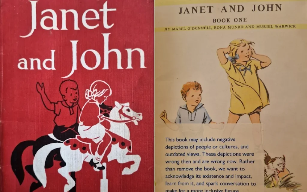 Museum puts trigger warning on Janet and John children’s book