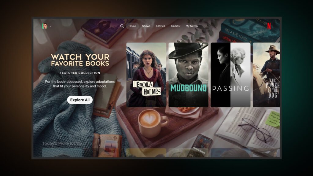 Netflix launches book-to-screen hub | Advanced Television