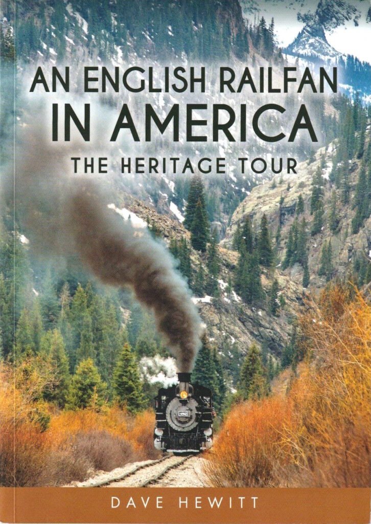 An English Railfan in America, cover. // Credit: RailAdvent