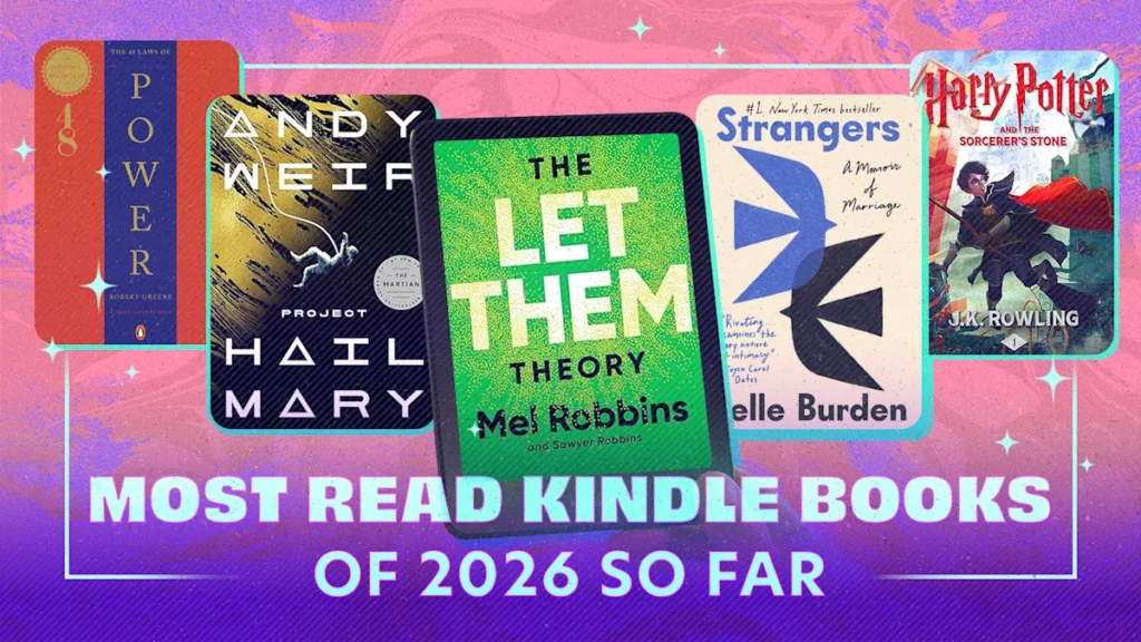 The most read Kindle books of 2026 (so far) The most read Kindle books of 2026 (so far)